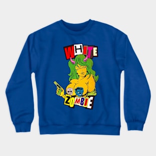 White Zombie Band Crewneck Sweatshirt